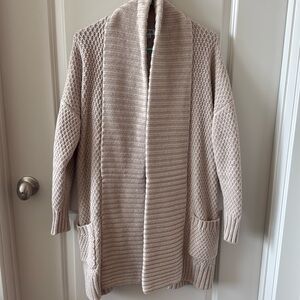 525 Ariel Sweater Coat | Size XS | Oatmeal